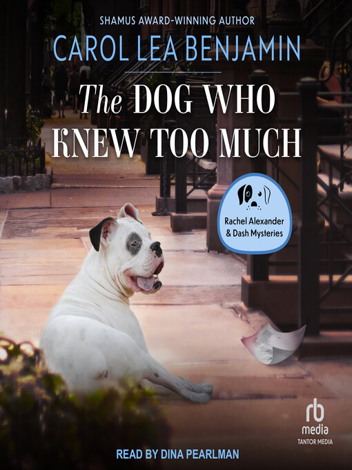 Cover image for The Dog Who Knew Too Much
